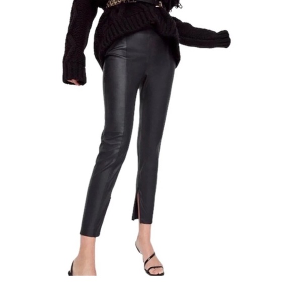 Zara Pants - Zara Faux Leather Pants